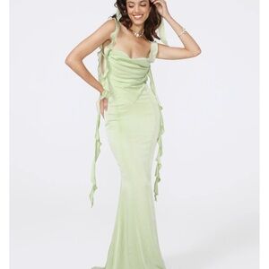 Nana Jacqueline Caroline Dress (Green)